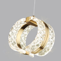 Светильник подвесной 5030/8L Odeon Light Античн.бронза/прозрачный