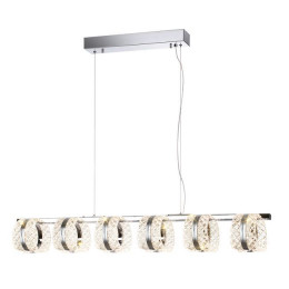 Люстра 5029/40L Odeon Light Хром/прозрачный