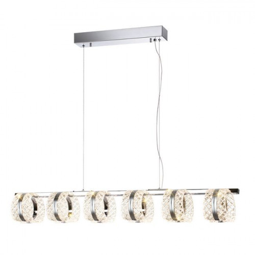 Люстра 5029/40L Odeon Light Хром/прозрачный