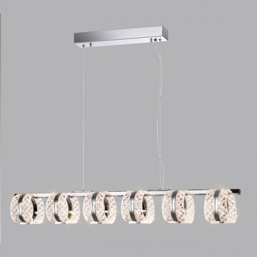 Люстра 5029/40L Odeon Light Хром/прозрачный