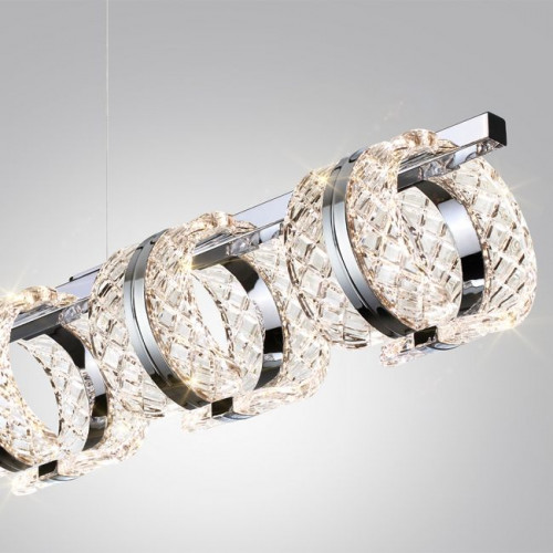 Люстра 5029/40L Odeon Light Хром/прозрачный