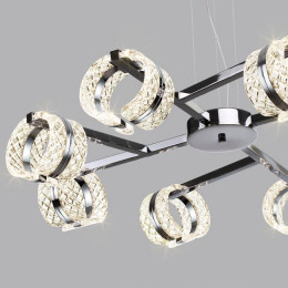 Люстра 5029/53L Odeon Light Хром/прозрачный