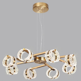 Люстра 5030/53L Odeon Light Античн.бронза/прозрачный