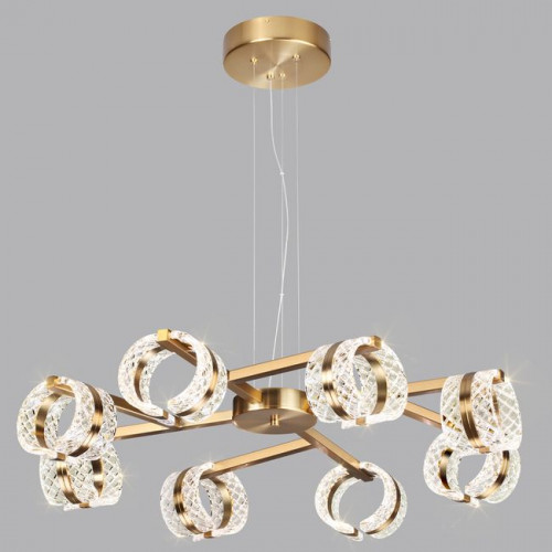 Люстра 5030/53L Odeon Light Античн.бронза/прозрачный