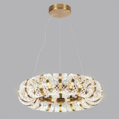 Люстра 5030/92L Odeon Light Античн.бронза/прозрачный