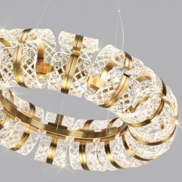 Люстра 5030/92L Odeon Light Античн.бронза/прозрачный