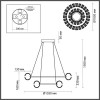 Люстра 5030/230L Odeon Light Античн.бронза/прозрачный