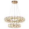 Люстра 5030/230L Odeon Light Античн.бронза/прозрачный