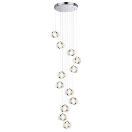 Люстра 5029/83L Odeon Light Хром/прозрачный