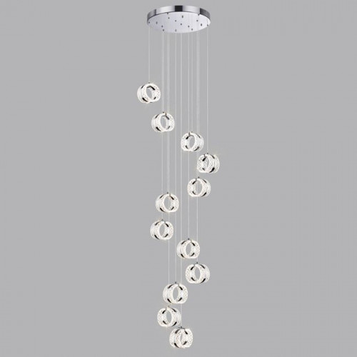 Люстра 5029/83L Odeon Light Хром/прозрачный