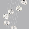 Люстра 5029/83L Odeon Light Хром/прозрачный