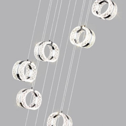 Люстра 5029/83L Odeon Light Хром/прозрачный