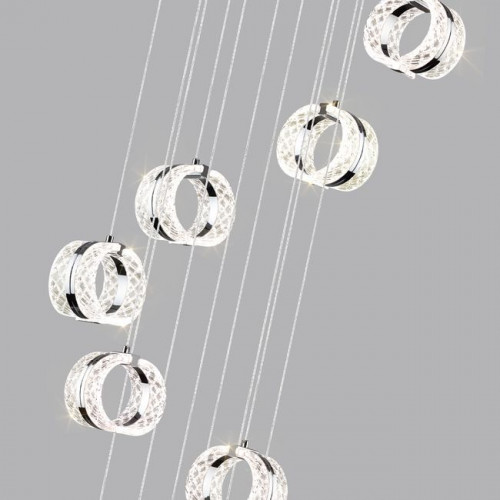 Люстра 5029/83L Odeon Light Хром/прозрачный