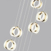 Люстра 5030/83L Odeon Light Античн.бронза/прозрачный
