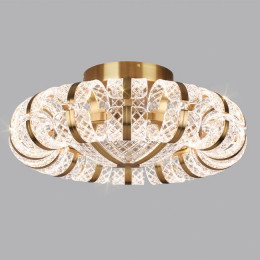 Люстра 5030/104CL Odeon Light Античн.бронза/прозрачный