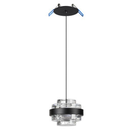 Светильник подвесной 5031/6L Odeon Light Черный/прозрачный