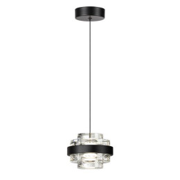 Светильник подвесной 5031/6L Odeon Light Черный/прозрачный