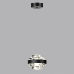 Светильник подвесной 5031/6L Odeon Light Черный/прозрачный