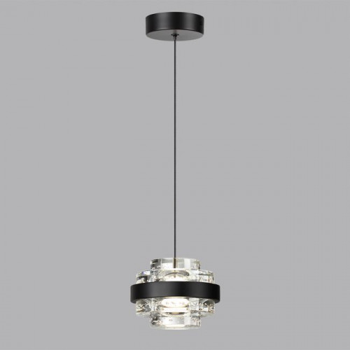 Светильник подвесной 5031/6L Odeon Light Черный/прозрачный