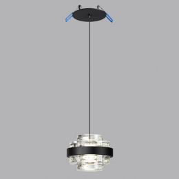 Светильник подвесной 5031/6L Odeon Light Черный/прозрачный