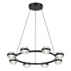 Люстра 5031/50L Odeon Light Черный/прозрачный