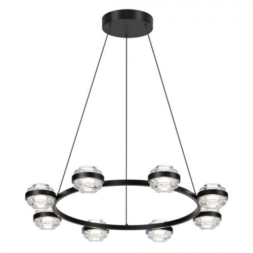 Люстра 5031/50L Odeon Light Черный/прозрачный