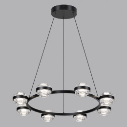 Люстра 5031/50L Odeon Light Черный/прозрачный
