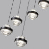 Люстра 5031/40L Odeon Light Черный/прозрачный