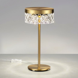 Лампа настольная 5032/7TL Odeon Light Античн.бронза/прозрачный