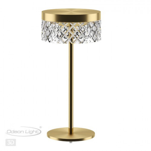Лампа настольная 5032/7TL Odeon Light Античн.бронза/прозрачный