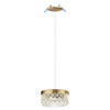 Светильник подвесной 5032/6L Odeon Light Античн.бронза/прозрачный
