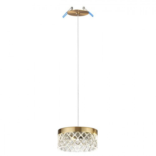 Светильник подвесной 5032/6L Odeon Light Античн.бронза/прозрачный