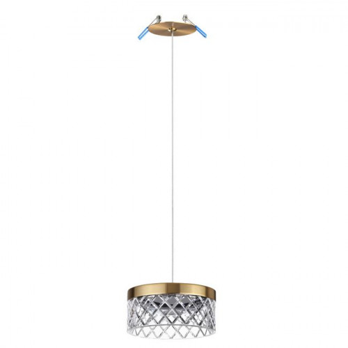 Светильник подвесной 5032/6L Odeon Light Античн.бронза/прозрачный