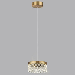 Светильник подвесной 5032/6L Odeon Light Античн.бронза/прозрачный