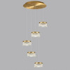 Люстра 5032/30L Odeon Light Античн.бронза/прозрачный