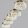 Люстра 5032/30LA Odeon Light Античн.бронза/прозрачный