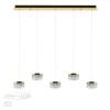 Люстра 5032/30LA Odeon Light Античн.бронза/прозрачный