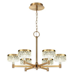 Люстра 5032/36L Odeon Light Античн.бронза/прозрачный