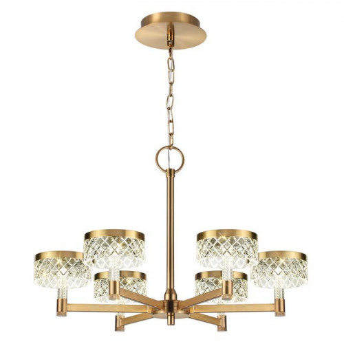 Люстра 5032/36L Odeon Light Античн.бронза/прозрачный