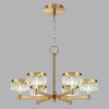 Люстра 5032/36L Odeon Light Античн.бронза/прозрачный