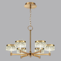 Люстра 5032/36L Odeon Light Античн.бронза/прозрачный