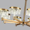 Люстра 5032/48L Odeon Light Античн.бронза/прозрачный
