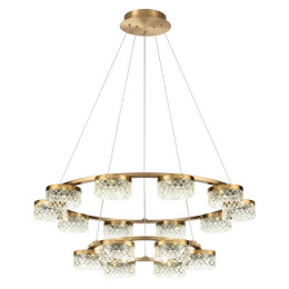 Люстра 5032/96L Odeon Light Античн.бронза/прозрачный