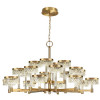 Люстра 5032/120L Odeon Light Античн.бронза/прозрачный