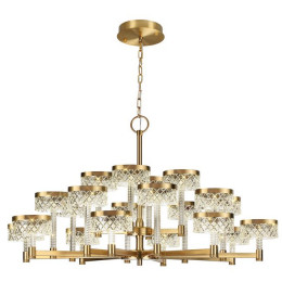 Люстра 5032/120L Odeon Light Античн.бронза/прозрачный