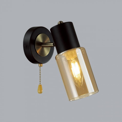 Светильник настенный 5644/1W Lumion Черный, бронза