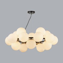 Люстра 6508/20 Lumion Черный, белый, бронза