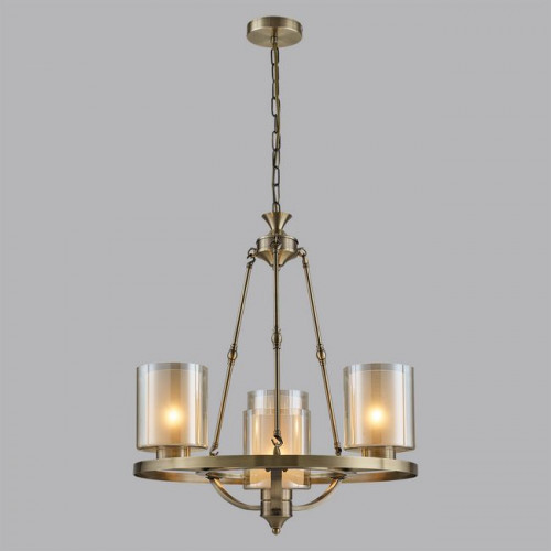 Люстра 6524/4 Lumion Античная латунь