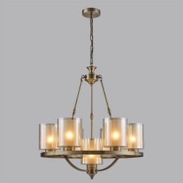 Люстра 6524/7 Lumion Античная латунь