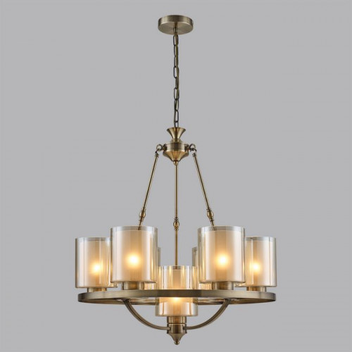 Люстра 6524/7 Lumion Античная латунь